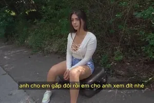 Nện đỏ hai mép lồn mới tỉa lông của chị hàng xóm mông đẹp